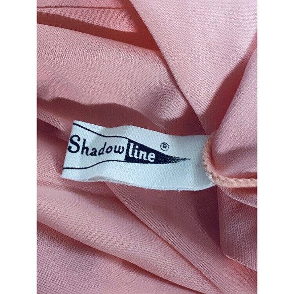 Vintage Shadowline Two Piece Gown and Button Up Robe Set Lace & Embroidery Small - Picture 13 of 14